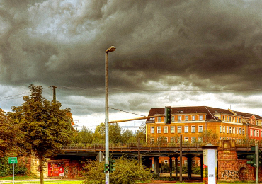 Bahnbogen Augustusburger Strasse vor Umbau (2015)